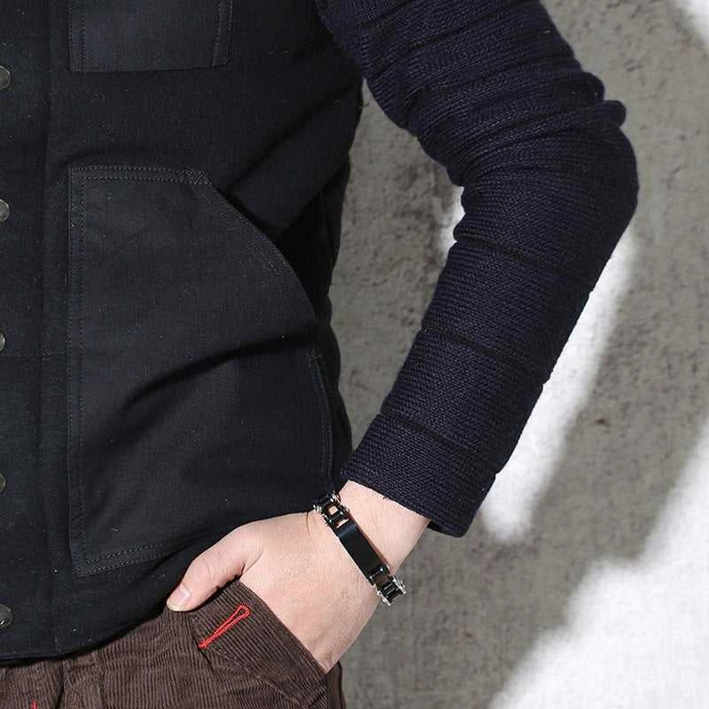 Showstopper Cycolinks Personalised Gold Men's Bike Chain Bracelet