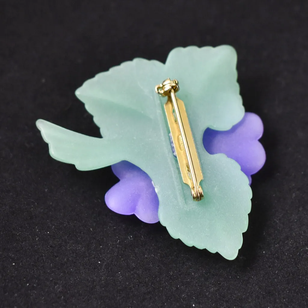NOS Avon Sweet Violet Brooch