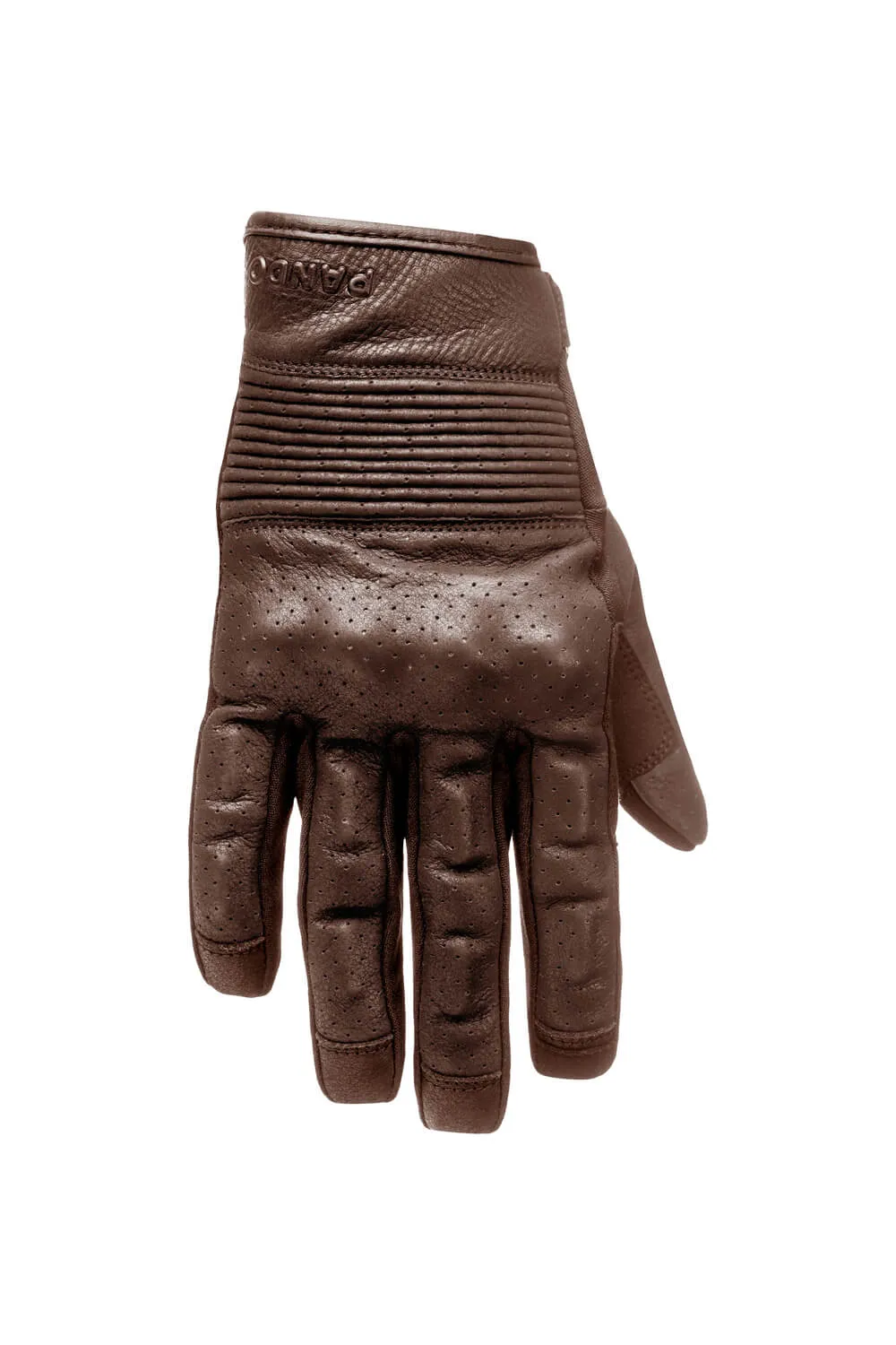 ONYX Brown 01 – Leather Motorcycle Gloves