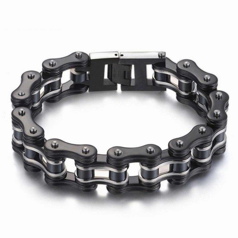 Cycolinks Mens Black Metal Bracelet Accessible View Diverse Blends