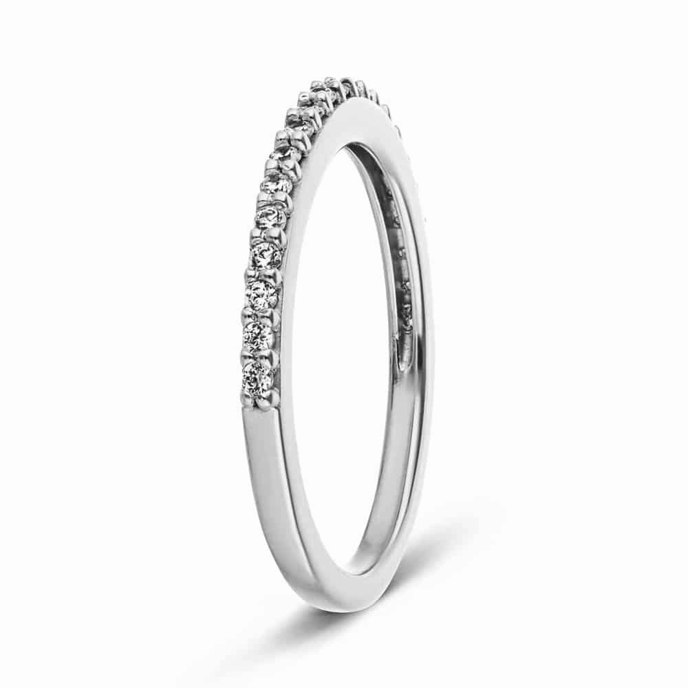 Avery 1/5 ctw Round Lab Grown Diamond Prong Set Wedding Band Night Out