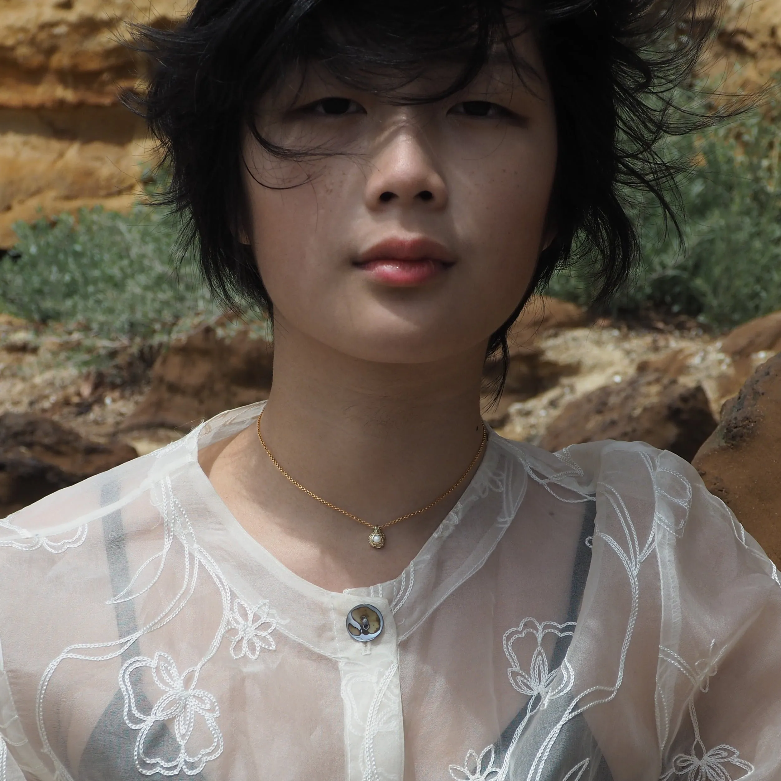 Ossicle Charm Necklace