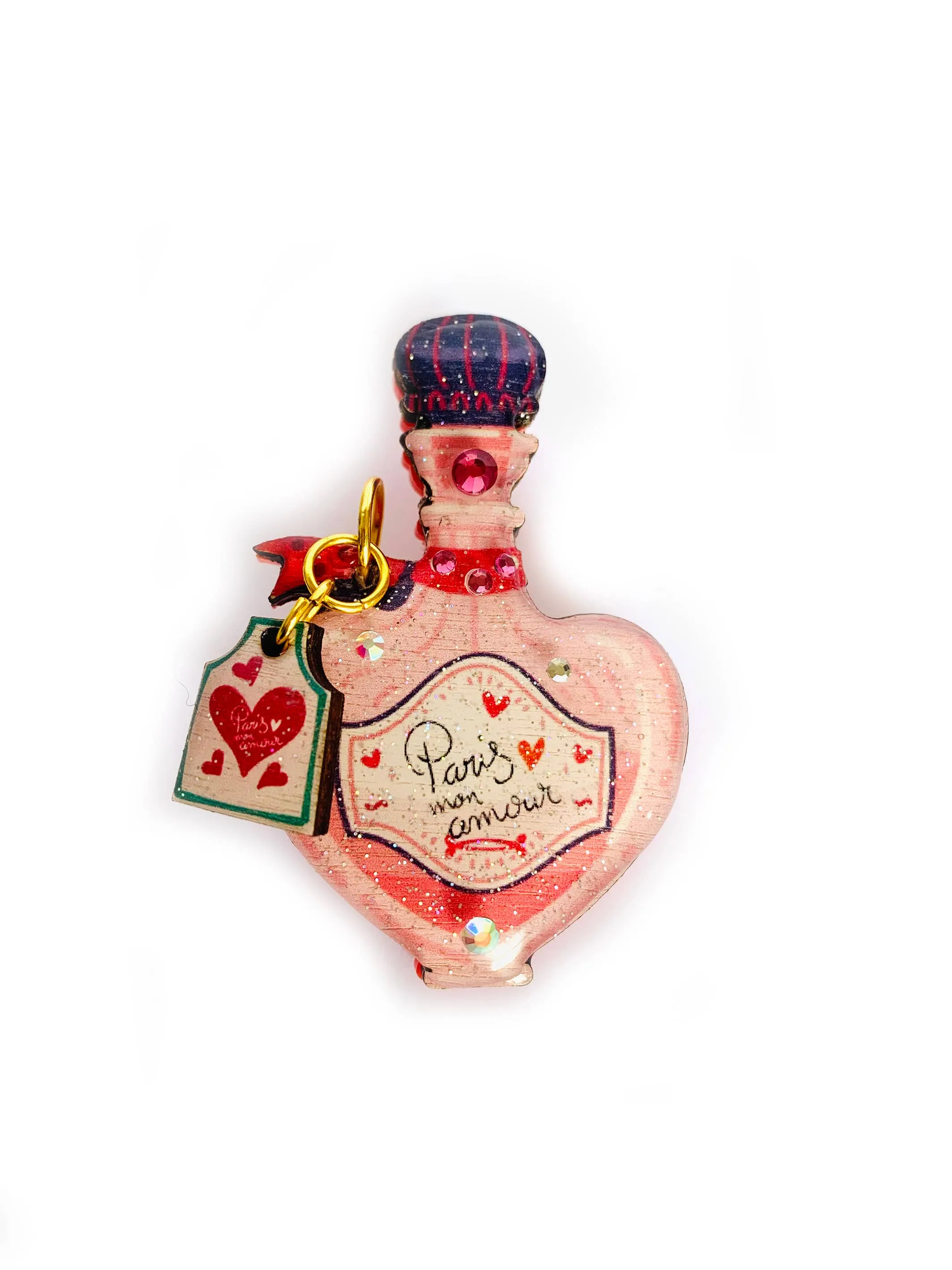 Paris Mon Amour Brooch by Rosie Rose Parker