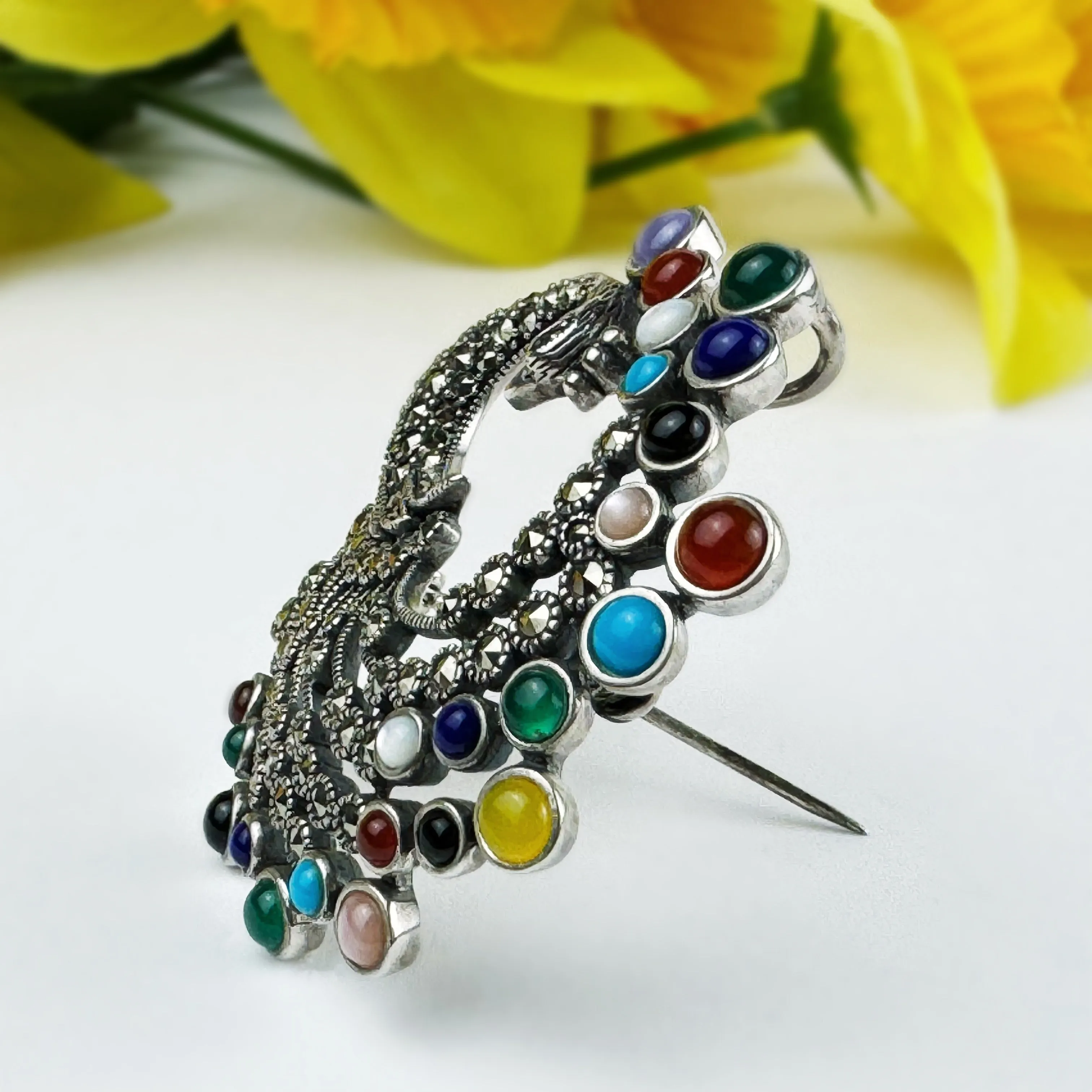 Peacock Brooch- VBR109