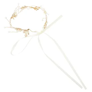Pearl Bridal Headband Flower Hair Accessory for Wedding Bridal Hair Accessories
