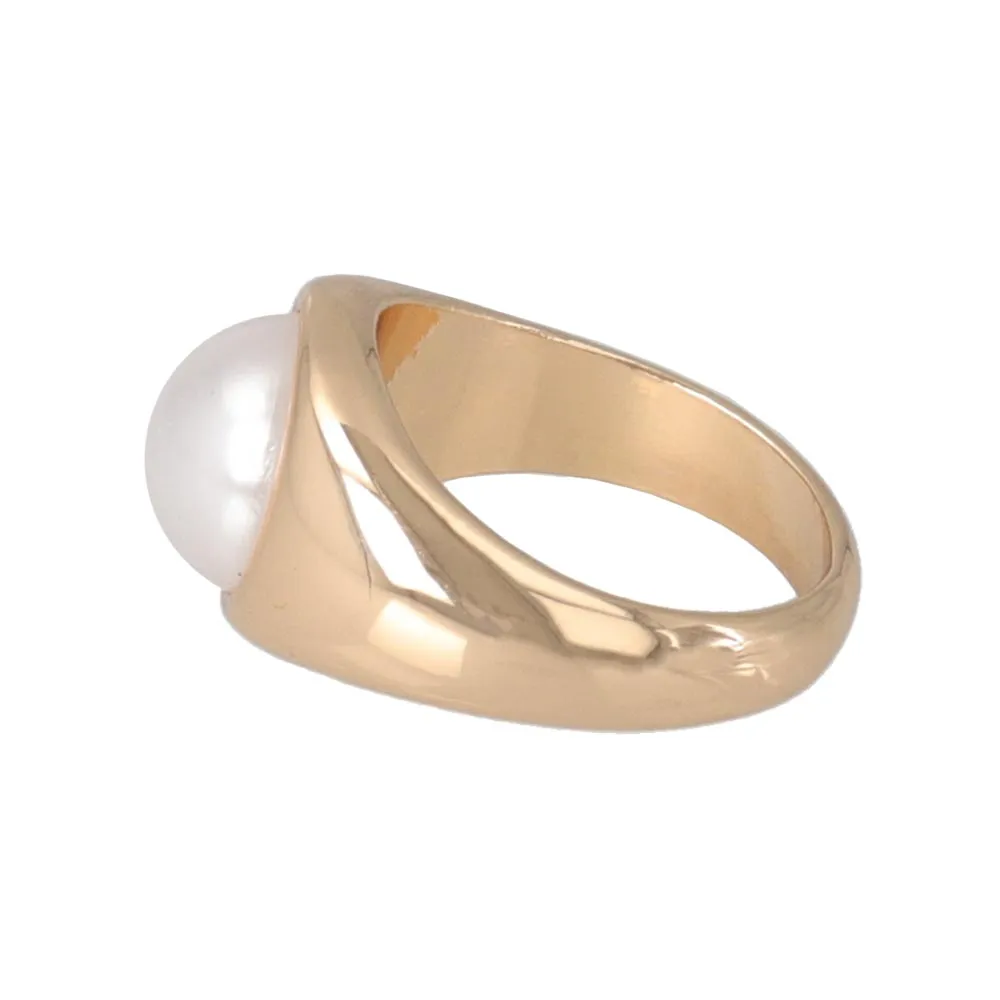 Pearl Signet Ring