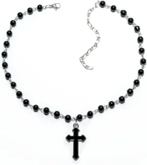 Pendant Necklaces Imitation Pearls Necklaces Pendant Chokers Gothic Necklaces for Men Woman