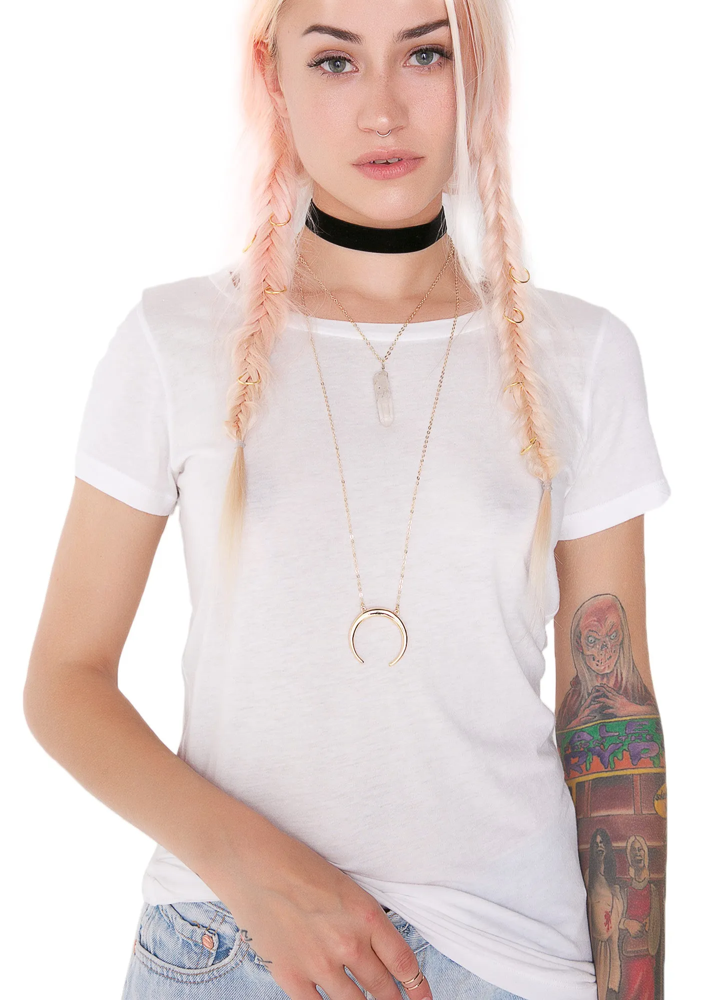 Pendulum Layered Necklace