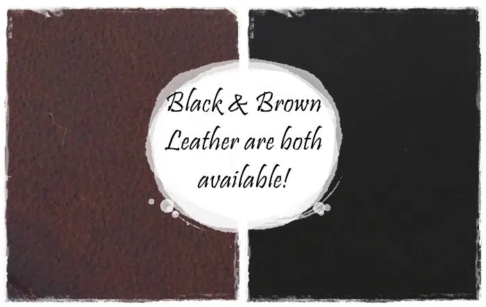 Personalized Compass Leather Keychain ~