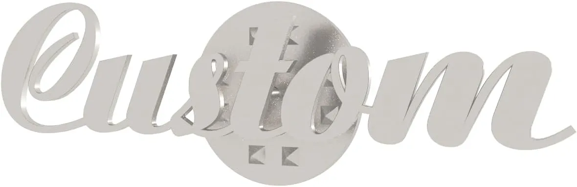 Personalized Custom Name Brooch Pin Customized Collar Jewelry Steamer Needle 3 Colors With Nameplate Brooches for Women