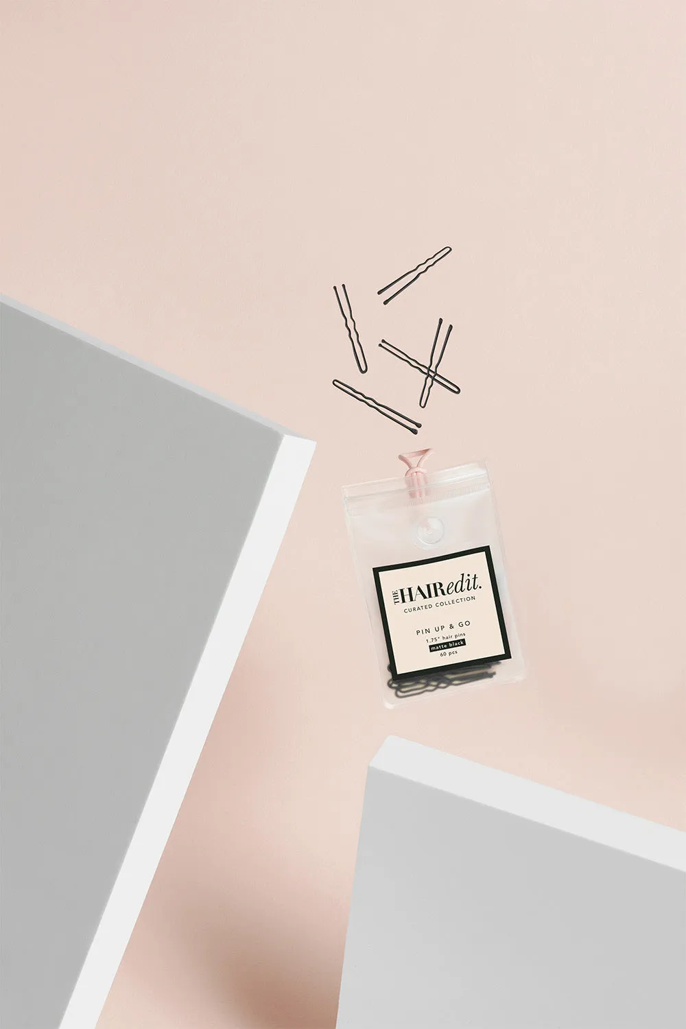 Pin Up & Go 1.75" Hair Pins - Matte Black