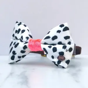 Pinto Neon Satin Dog Bow Tie