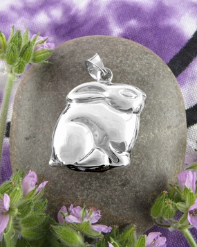 casual event Ancient Adornment Plump Hare Rabbit Pendant