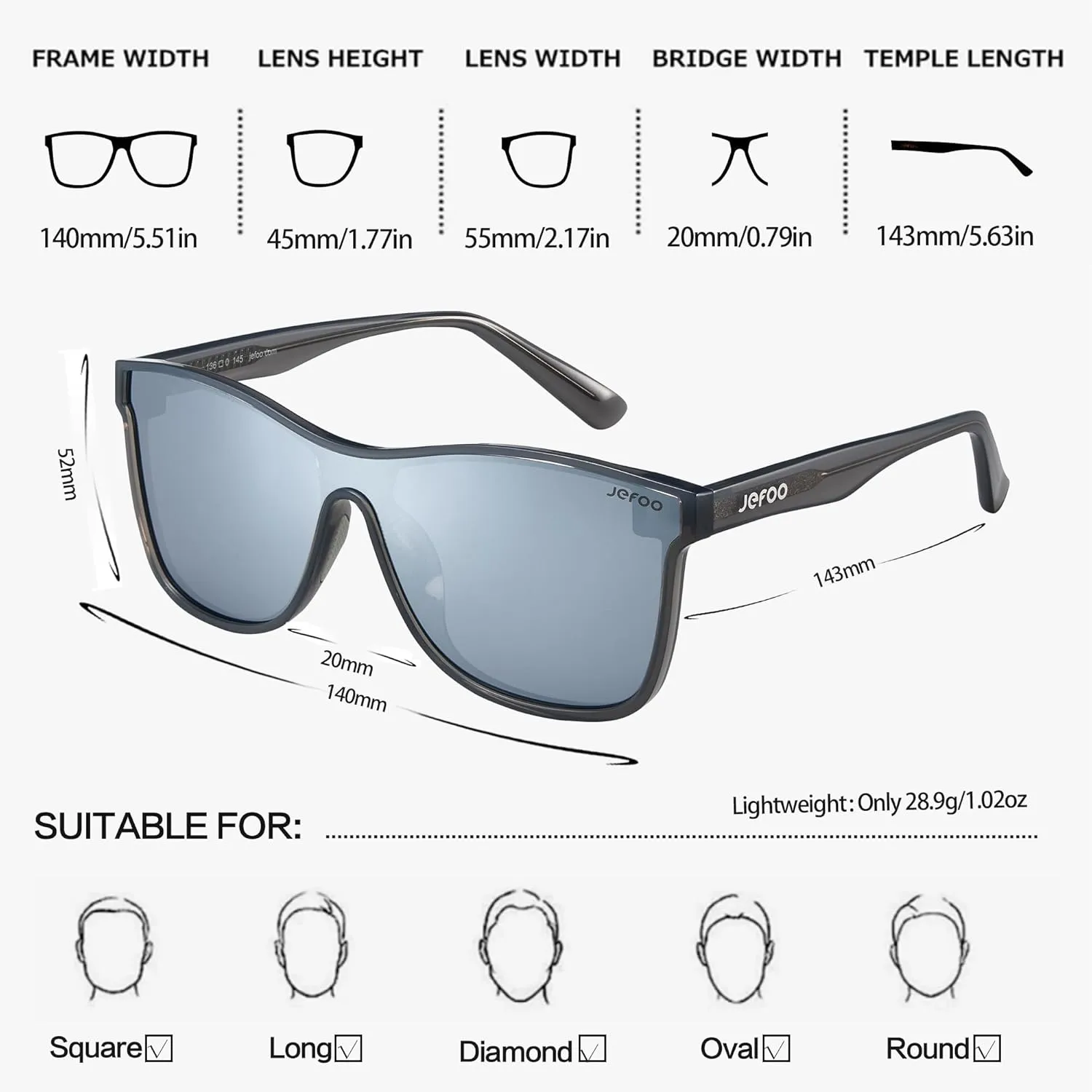Polarized Sunglasses Men Trendy Mirrored shades Women Reflective Sun Glasses UV Protection