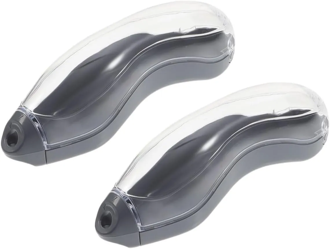 POPETPOP 2Pcs Transparent Eyewear Storage Case for Swim Goggles Sunglasses Portable Protective Box for Travel Outdoor Activities Fit for Various Eyewear Styles