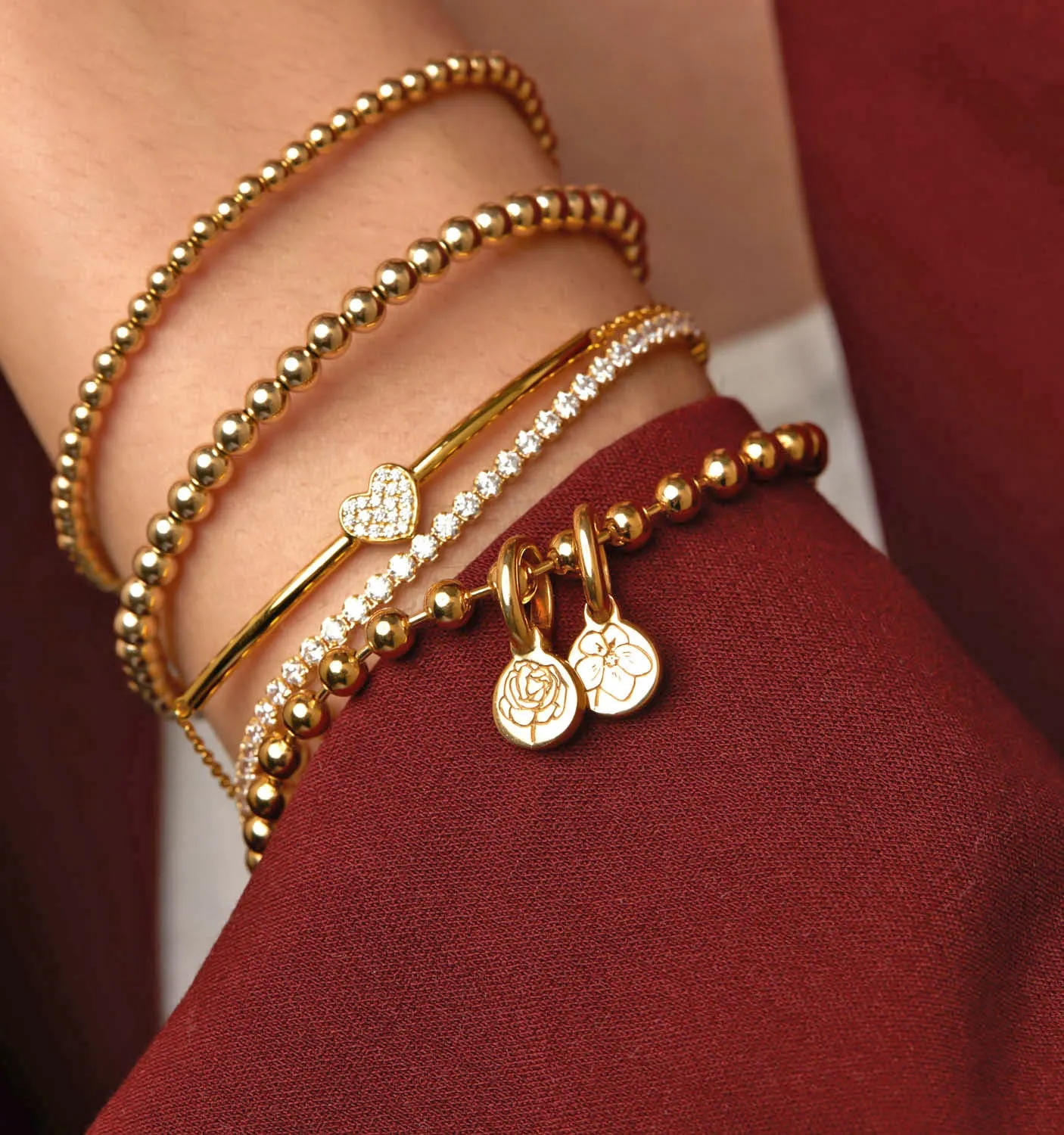 Poppy Bracelet - August