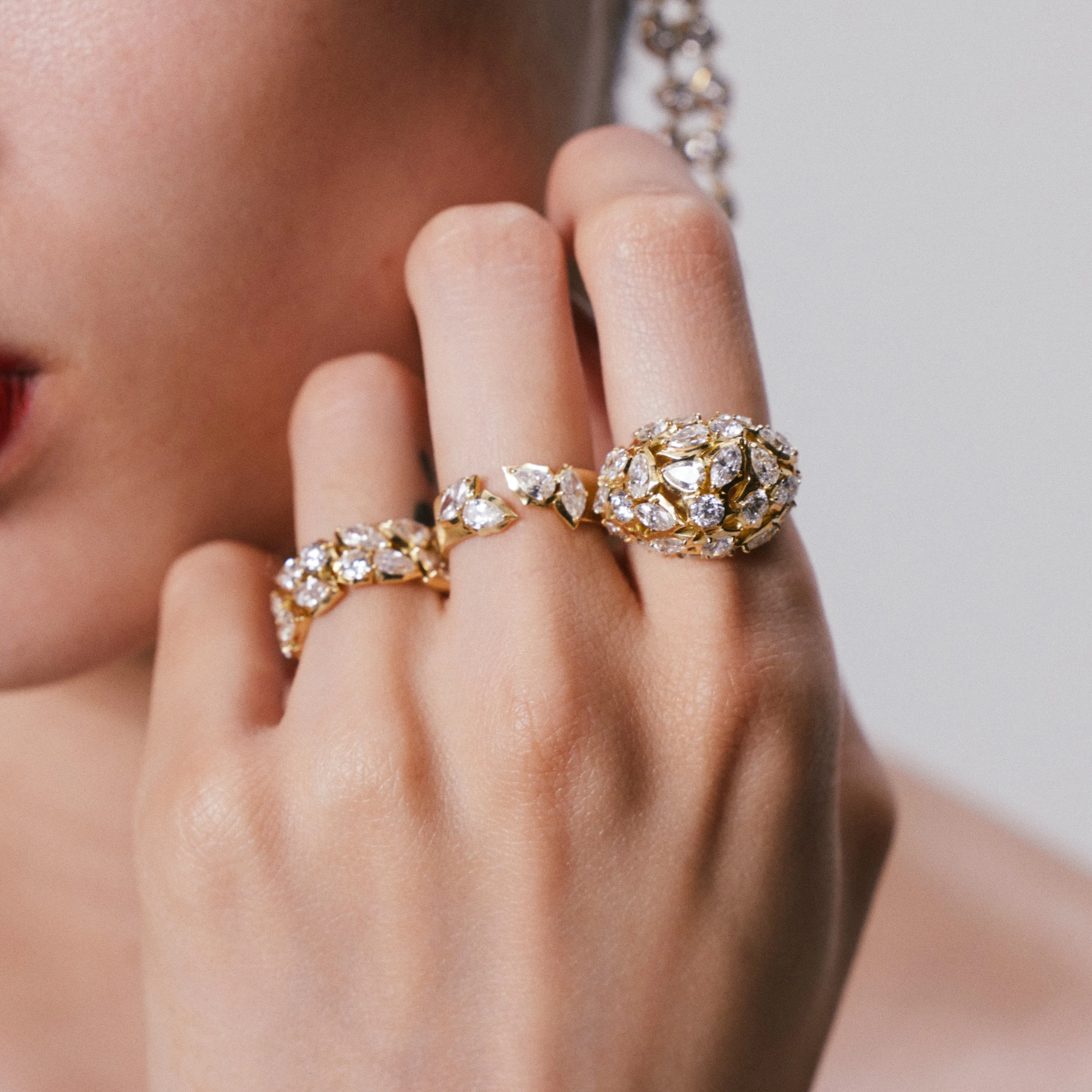 Poppy Dome Ring