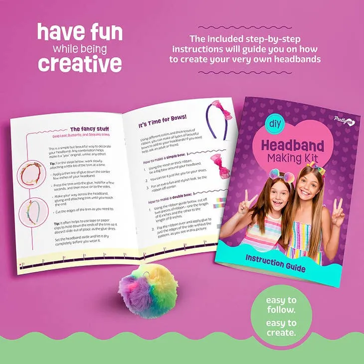 Pretty Me Headband Making Kit for Girls S0001