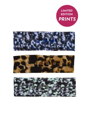 Printed Adjustable Headband Bundle