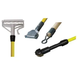 Pro Advantage Mop Handles, 11/8” X 60”, Wood, Wet-Grip