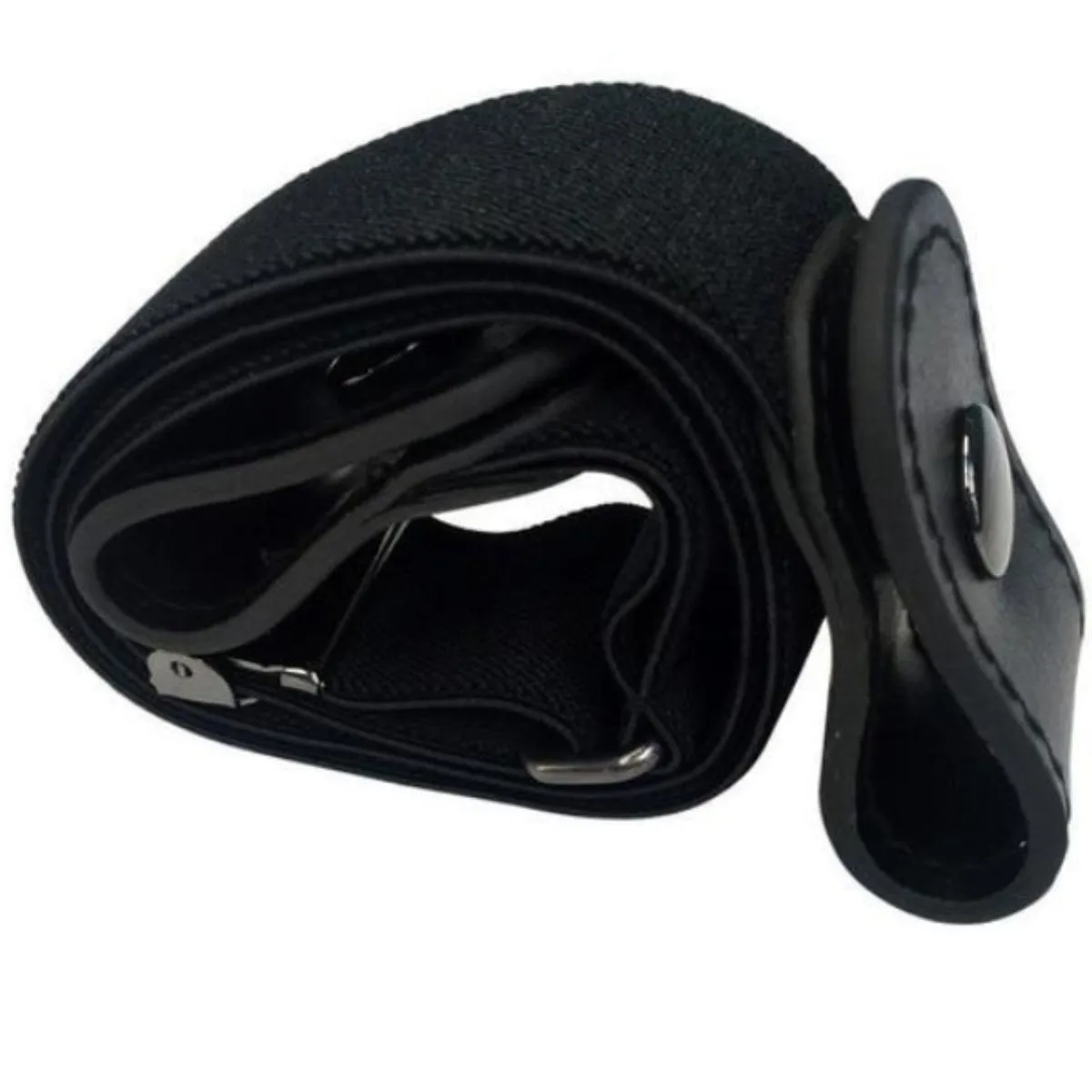 "Buckle-Free" Elastic Belt Buckles