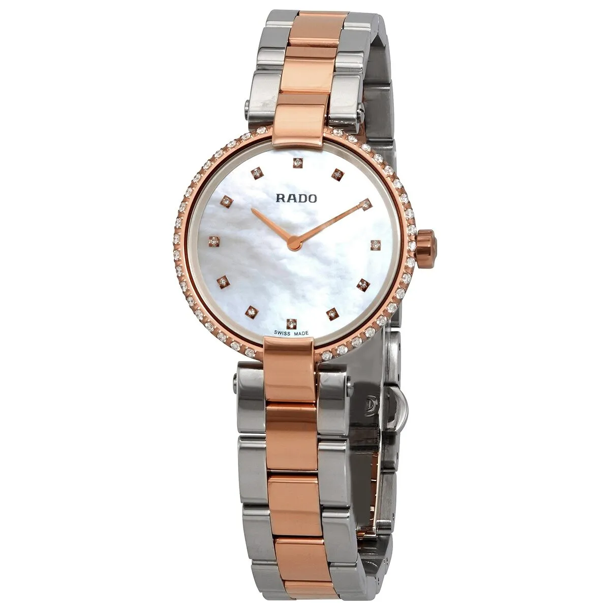 Rado Coupole Mother of Pearl Diamond Dial Ladies Watch R22859923