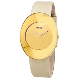 Rado Esenza Quartz Gold Dial Ladies Watch R53740306
