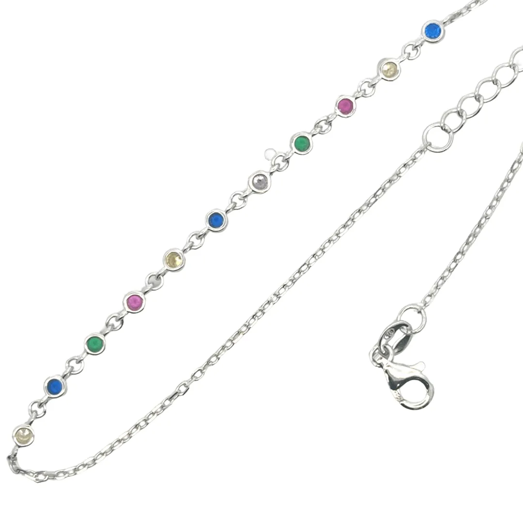 Rainbow Radiance Anklet