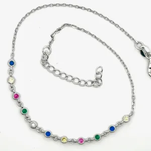 Rainbow Radiance Anklet