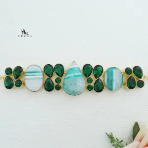 Rakhila Glossy Stone Choker