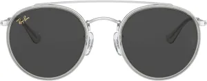 Ray-Ban RB3647N Double Bridge Round Sunglasses