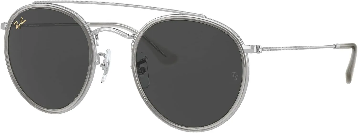 Ray-Ban RB3647N Double Bridge Round Sunglasses