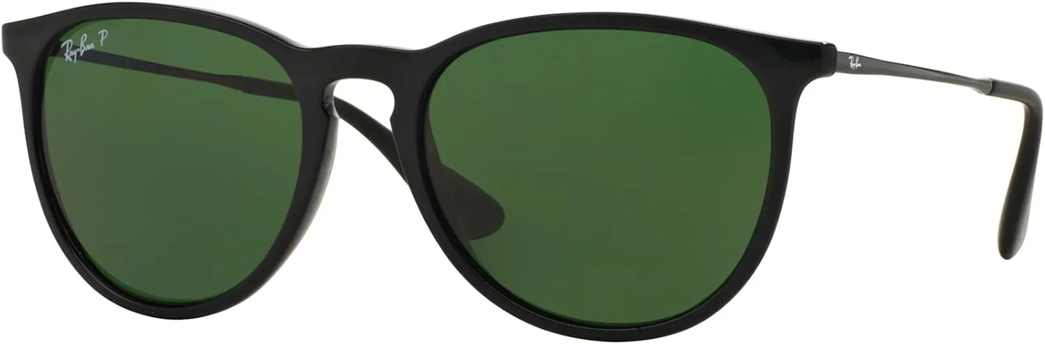 Ray-Ban RB4171 ERIKA Round Sunglasses For Women   BUNDLE with Designer iWear Eyewear Care Kit