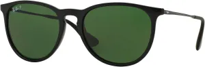 Ray-Ban RB4171 ERIKA Round Sunglasses For Women   BUNDLE with Designer iWear Eyewear Care Kit