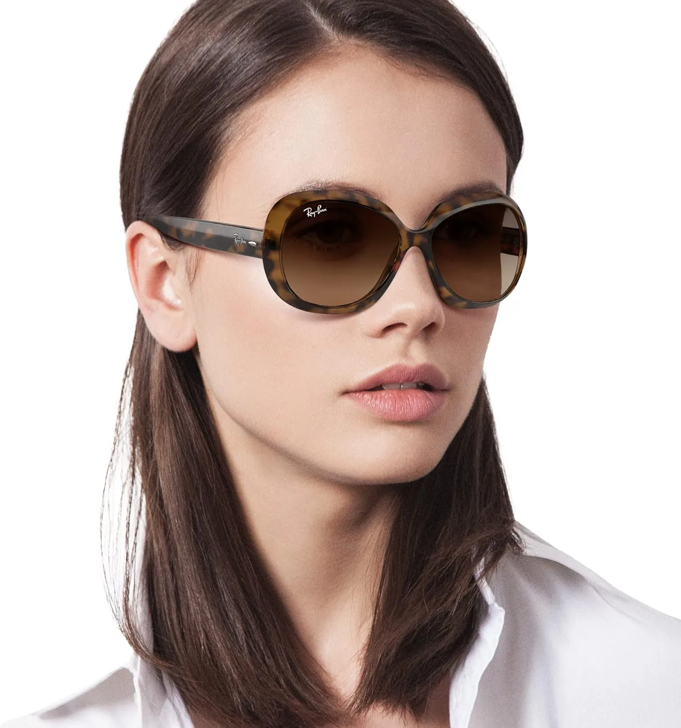 Ray-Ban Women's RB4098 Jackie Ohh II Butterfly Sunglasses