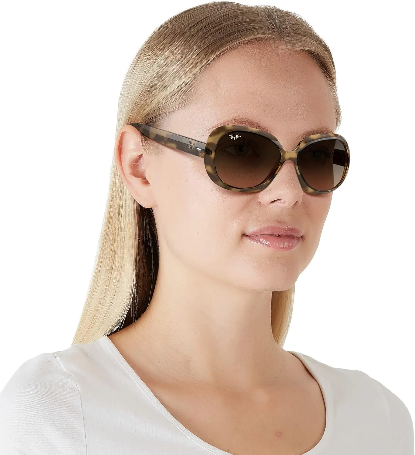Ray-Ban Women's RB4098 Jackie Ohh II Butterfly Sunglasses