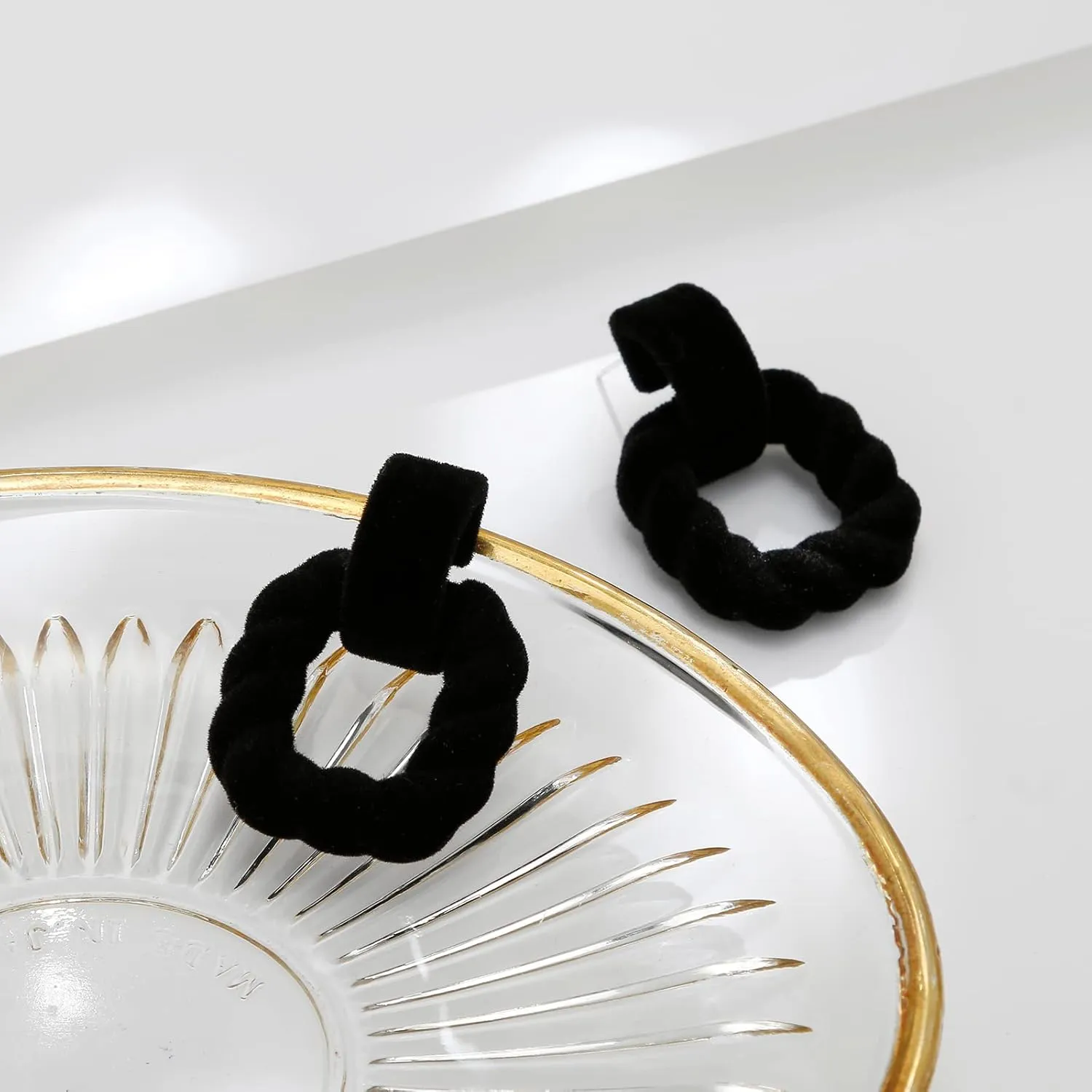 Rectangle Earrings for Women, Acrylic Square Earrings Twisted Geometric Statement Earrings
