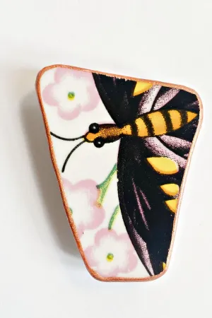 Recycled China Brooch