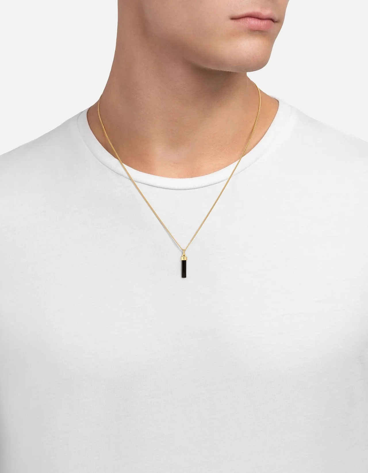 Remi Spinels Necklace, Gold Vermeil