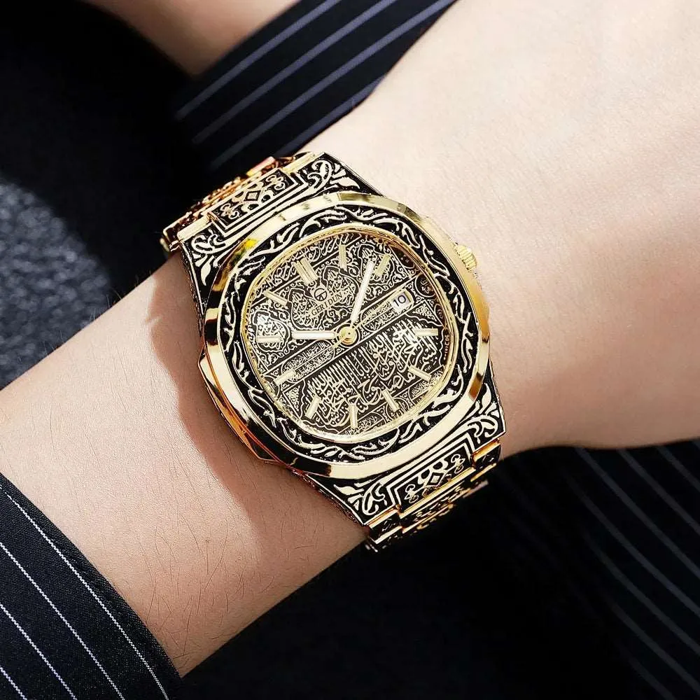 Retro Quartz Stainless Steel Watch