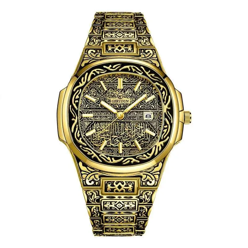 Retro Quartz Stainless Steel Watch