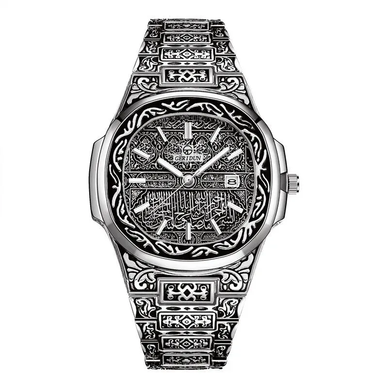 Retro Quartz Stainless Steel Watch