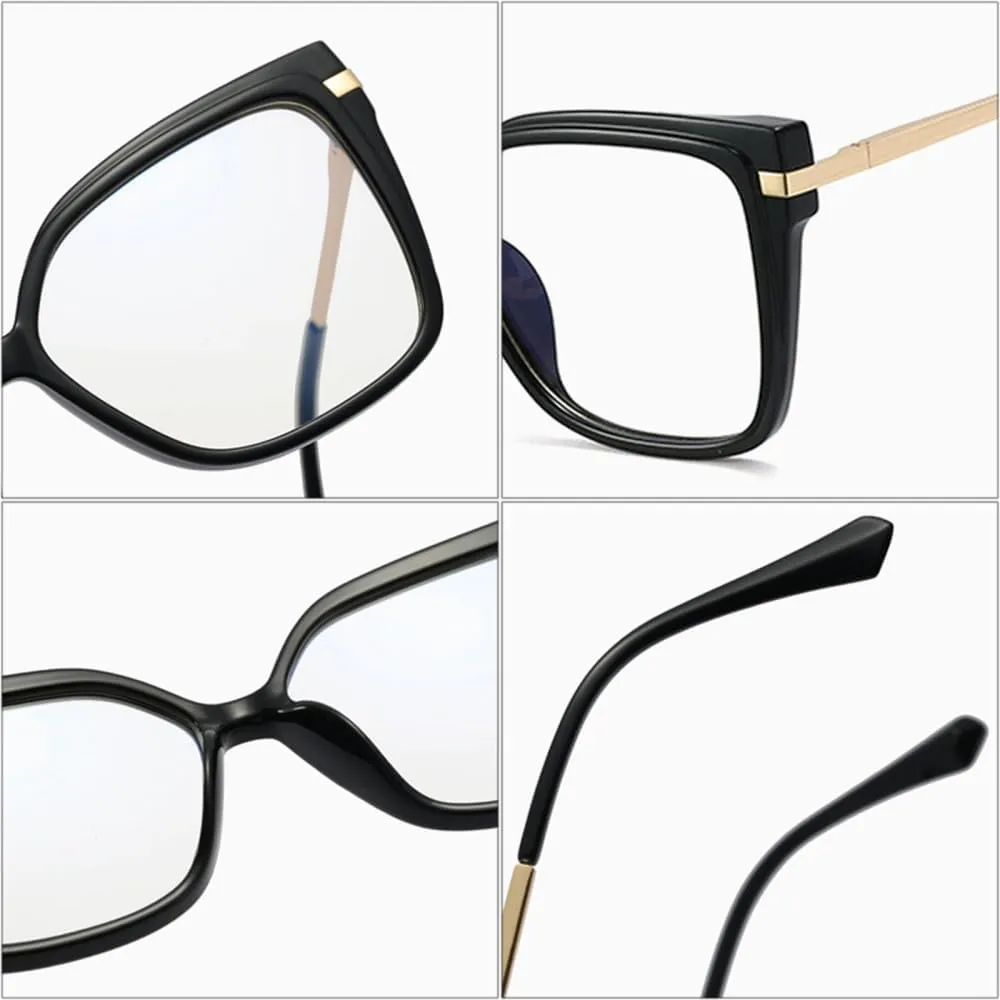 Retro Women Glasses Frame Clear Eyeglasses