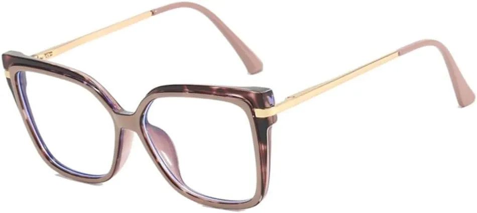 Retro Women Glasses Frame Clear Eyeglasses