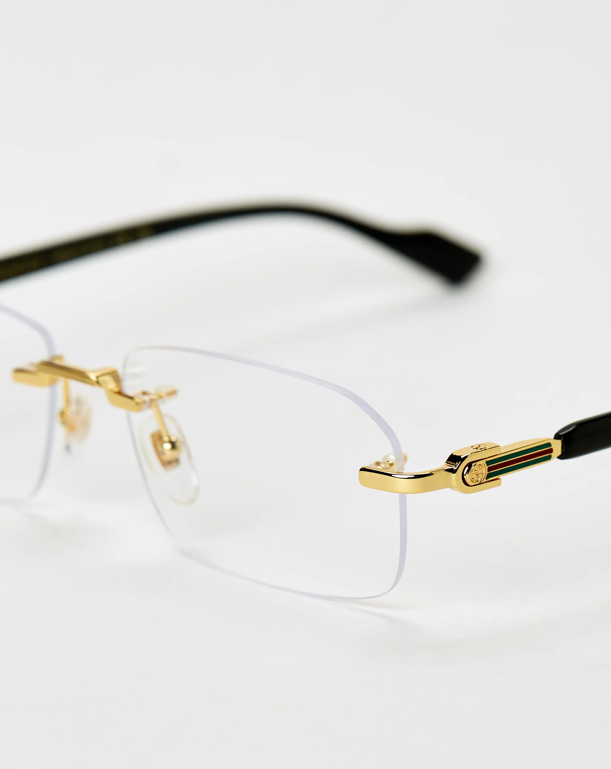 Rimless Rectangular Glasses