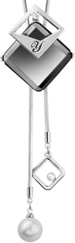 Rose Flower Necklace For Women Sweater Chain Statement Necklace Choker Adjustable Elegant Jewelry Accessories