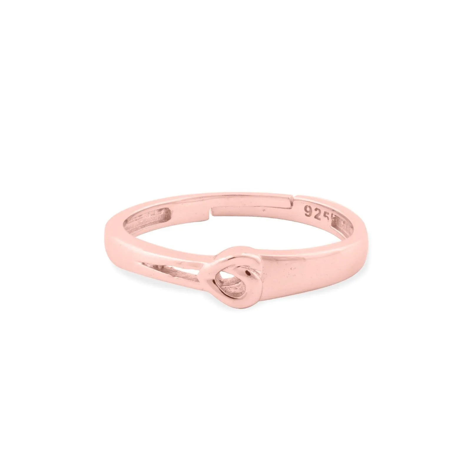 Rose Gold Endless Love Women's Ring
