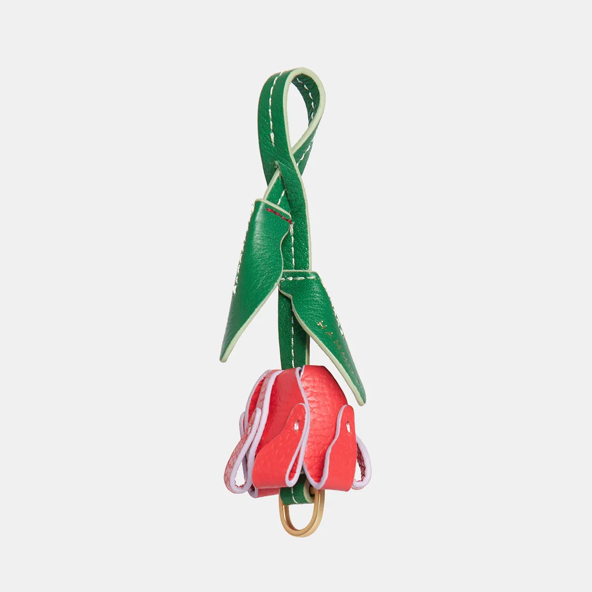 Ross's Rose Charm | Garden/Brushed Gold