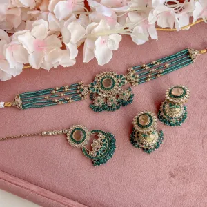 Rubal Choker Set - Teal