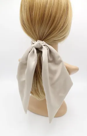 satin tail bow scrunchies
